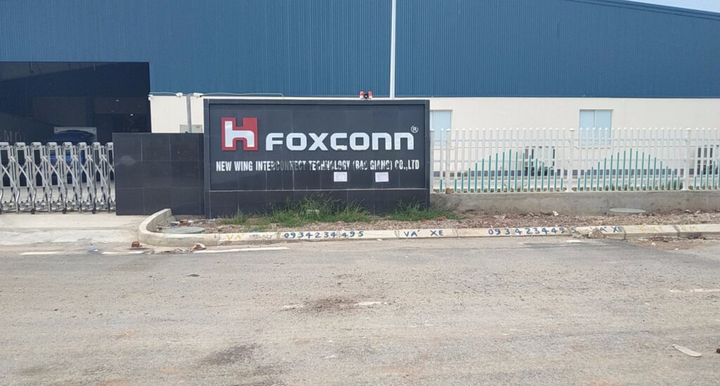 HỆ THỐNG IP/PA ĐƯỢC ỨNG DỤNG TẠI FOXCONN - NEW WING INTERCONNECT TECHNOLOGY (BẮC GIANG), VIỆT NAM